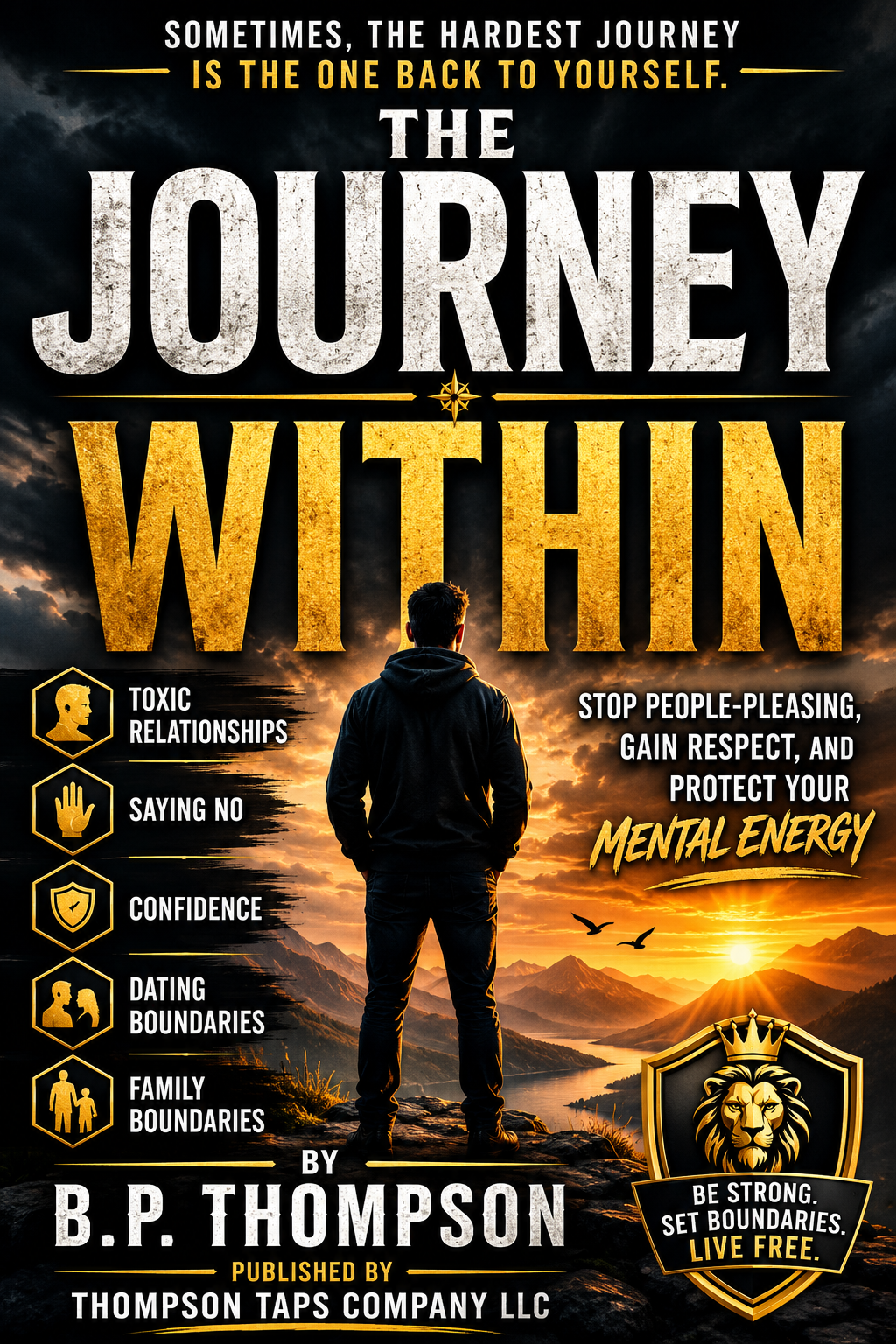 Masculine Boundaries:Stop People-Pleasing, Gain Respect, and Protect Your Mental Energy